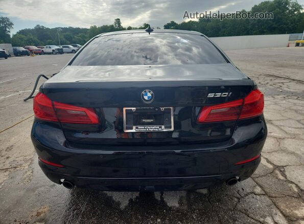 WBAJA5C35HG897854 2017 BMW 5 SERIES Black Rear view