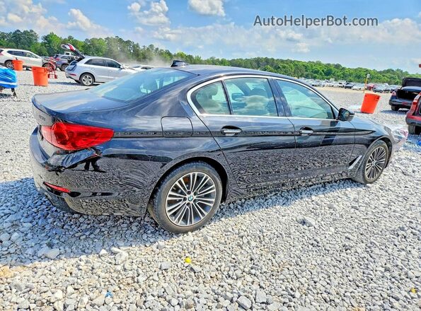WBAJA5C37HG894003 2017 BMW 5 SERIES Black Задня права чверть