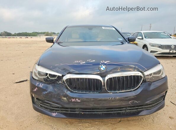 WBAJA5C39HG894391 2017 BMW 5 SERIES Blue Front view
