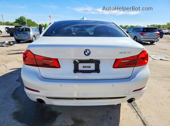 WBAJA5C50KG900930 2019 BMW 5 SERIES White Widok z tyłu