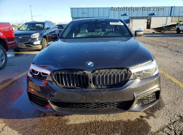 WBAJA5C50KWW13500 2019 BMW 5 SERIES Charcoal Vista frontal