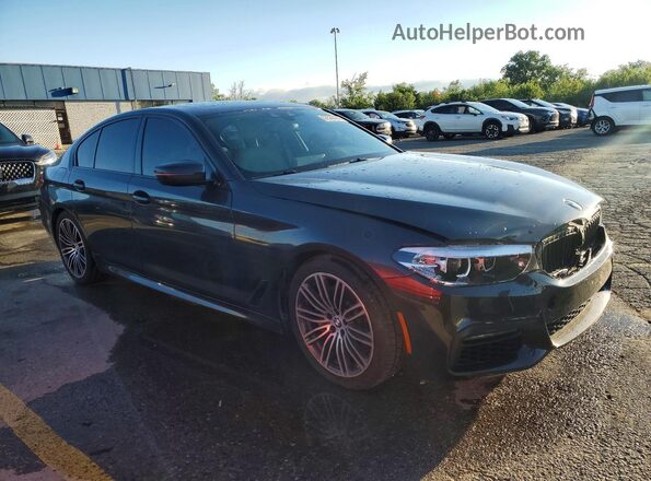 WBAJA5C50KWW13500 2019 BMW 5 SERIES Charcoal Delantero derecho