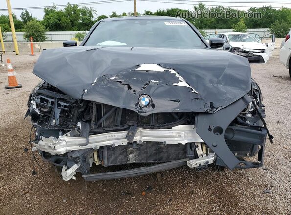 WBAJA5C50KWW40213 2019 BMW 5 SERIES Black Вид спереду