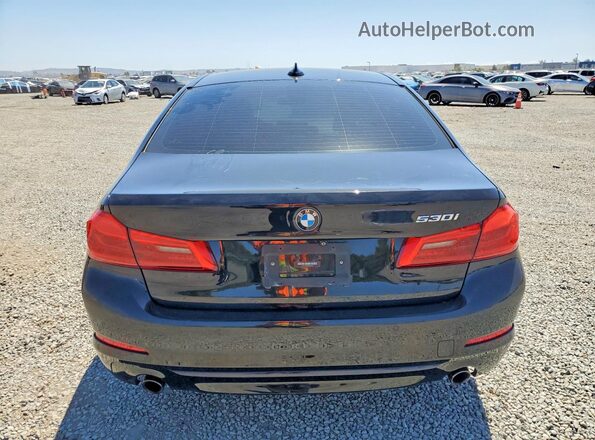 WBAJA5C52KBX86457 2019 BMW 5 SERIES Black უკანა ხედი