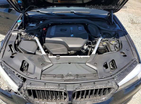 WBAJA5C52KBX86457 2019 BMW 5 SERIES Black უკანა სალონის ხედი