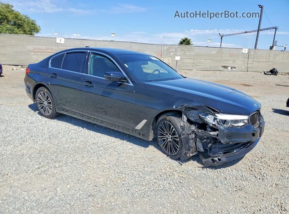 WBAJA5C52KBX86457 2019 BMW 5 SERIES Black წინა მარჯვენა