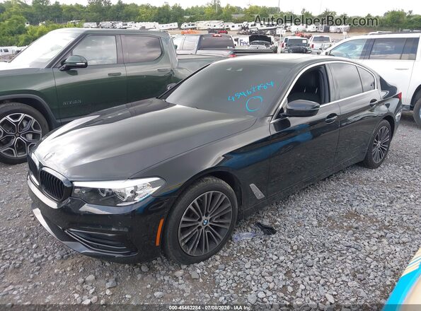 WBAJA5C53KWW07660 2019 BMW 5 SERIES Black Przód lewy