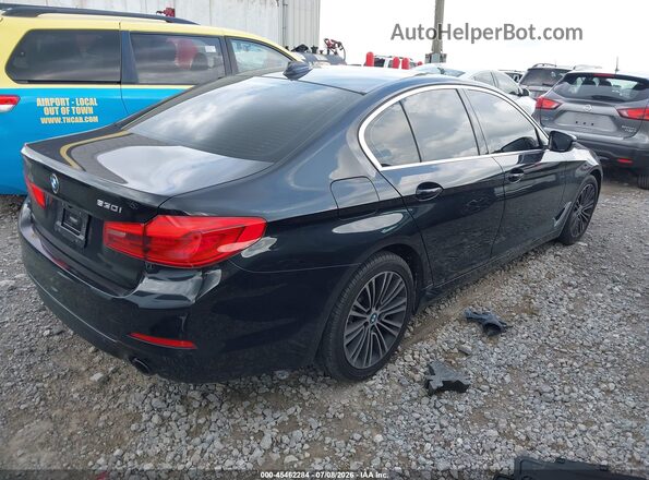 WBAJA5C53KWW07660 2019 BMW 5 SERIES Black Tył prawy