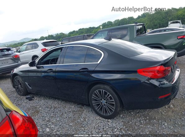 WBAJA5C53KWW07660 2019 BMW 5 SERIES Black Widok wnętrza 360 stopni
