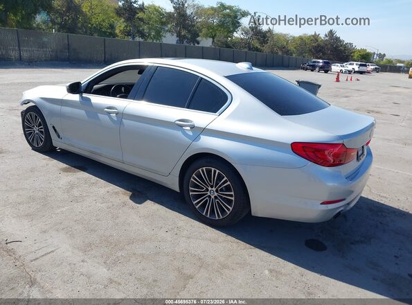 WBAJA5C53KWW43610 2019 BMW 5 SERIES Silver Tył lewy