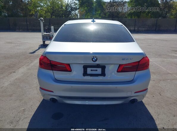 WBAJA5C53KWW43610 2019 BMW 5 SERIES Silver 