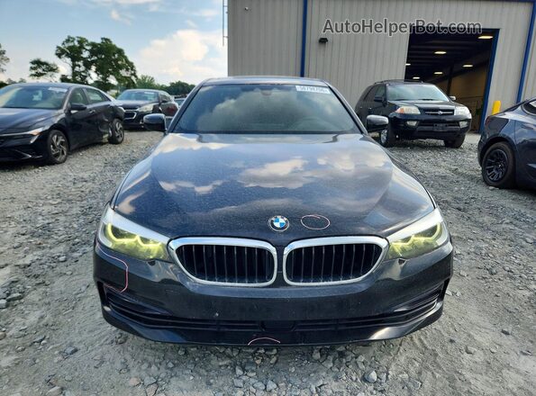 WBAJA5C54JWA37038 2018 BMW 5 SERIES Black Widok z przodu
