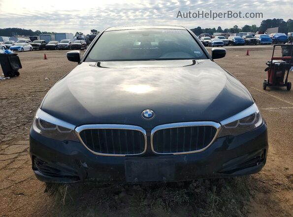 WBAJA5C54JWA37671 2018 BMW 5 SERIES Black წინა ხედი