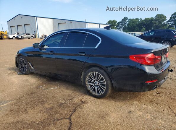 WBAJA5C54JWA37671 2018 BMW 5 SERIES Black უკანა მარცხენა
