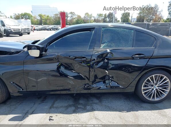 WBAJA5C54KWW39162 2019 BMW 5 SERIES Черный Панорамный вид салона 360°