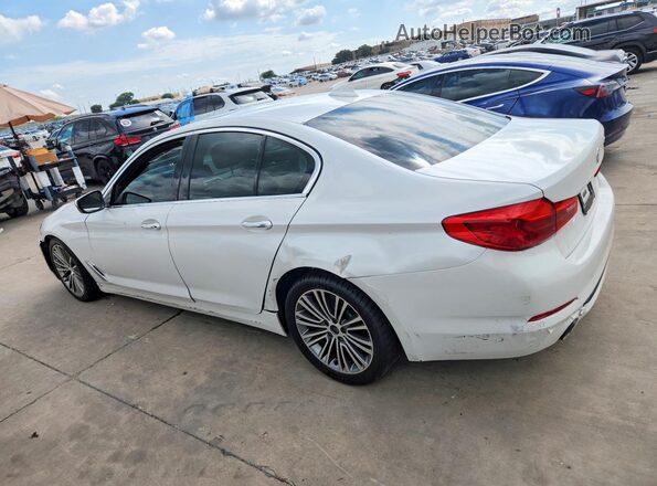 WBAJA5C55JG899675 2018 BMW 5 SERIES Белый Задняя левая четверть