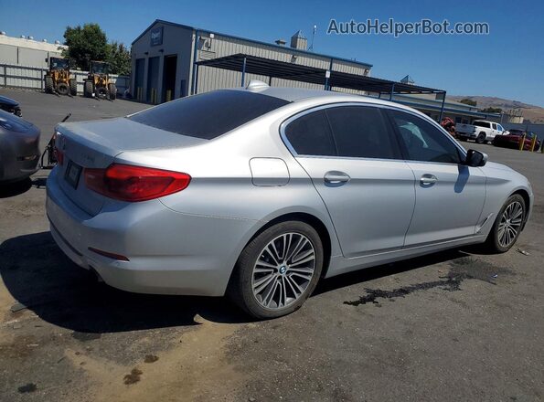 WBAJA5C55KBX86243 2019 BMW 5 SERIES Gray Rear right