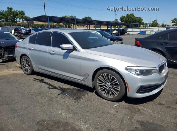 WBAJA5C55KBX86243 2019 BMW 5 SERIES Gray Front right
