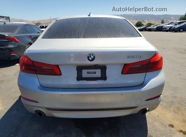 WBAJA5C55KBX86243 2019 BMW 5 SERIES Gray Rear view