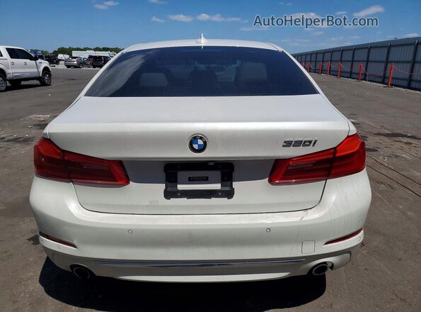 WBAJA5C55KWW22094 2019 BMW 5 SERIES White უკანა ხედი
