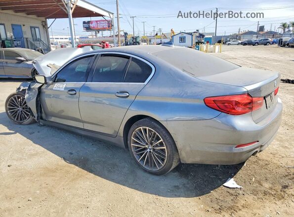 WBAJA5C56KBX88132 2019 BMW 5 SERIES Gray Задня ліва чверть