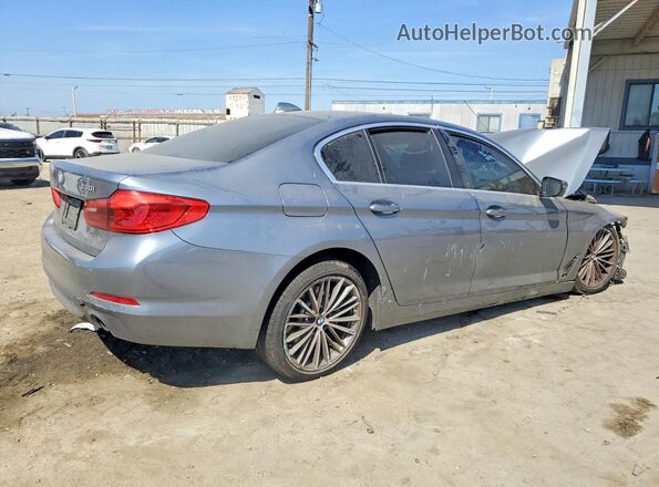 WBAJA5C56KBX88132 2019 BMW 5 SERIES Gray Задня права чверть