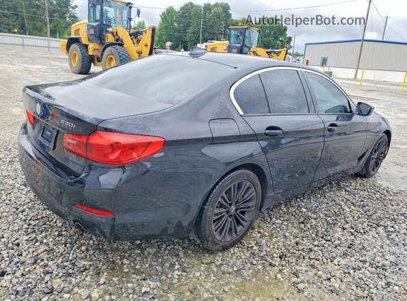 WBAJA5C58KWW05628 2019 BMW 5 SERIES Black Trasero derecho