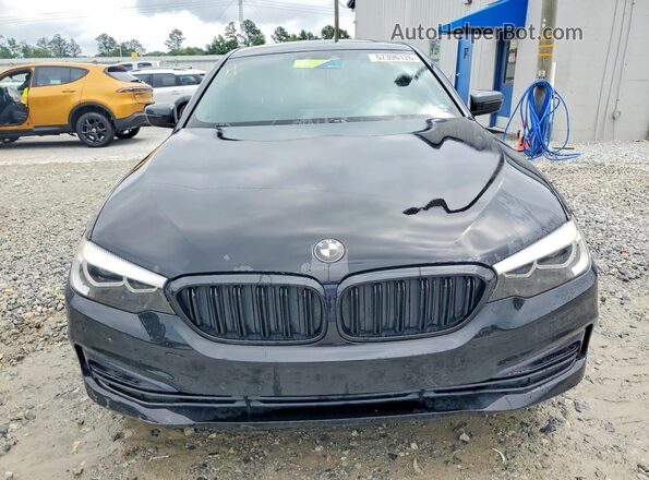WBAJA5C58KWW05628 2019 BMW 5 SERIES Black Vista frontal