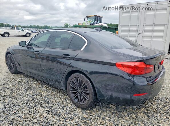 WBAJA5C58KWW05628 2019 BMW 5 SERIES Black Trasero izquierdo