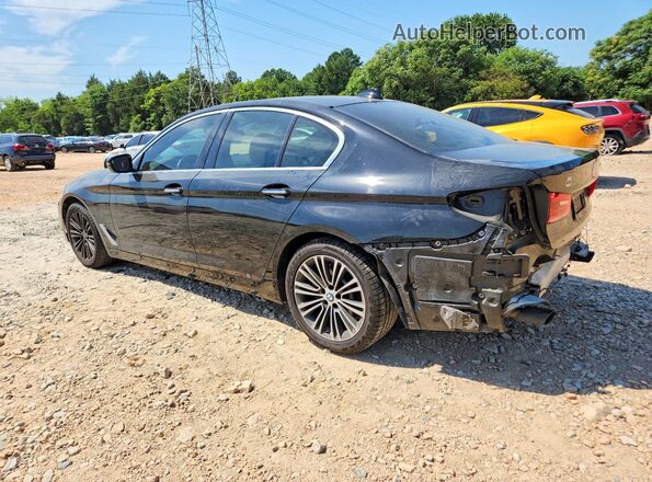 WBAJA5C59JG899016 2018 BMW 5 SERIES Black Հետևի ձախ