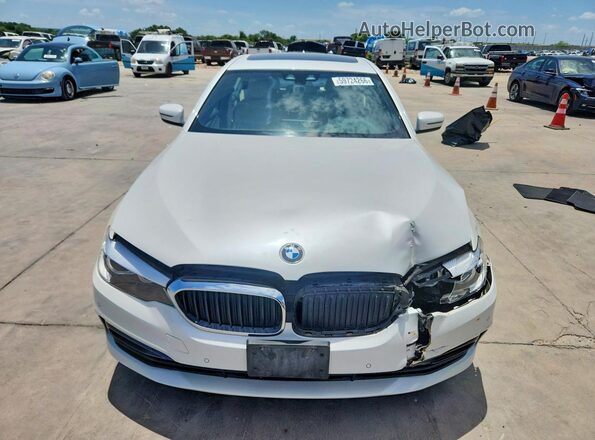 WBAJA5C5XKWW18753 2019 BMW 5 SERIES White Դիմացի տեսք