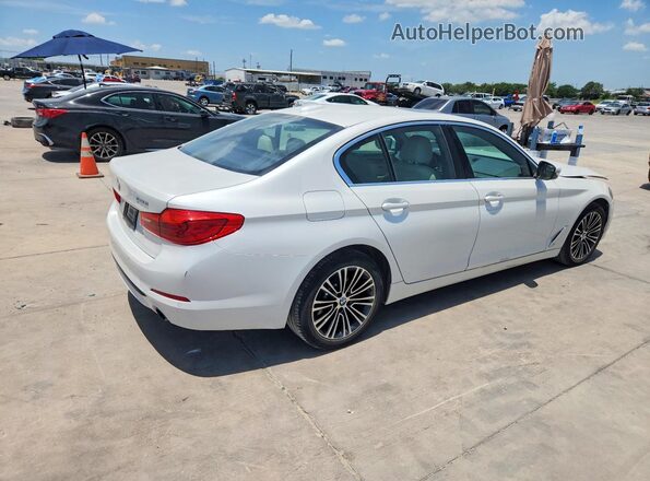 WBAJA5C5XKWW18753 2019 BMW 5 SERIES White Հետևի աջ