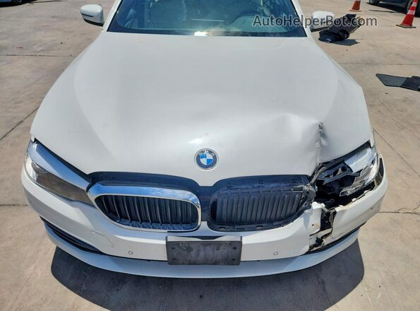 WBAJA5C5XKWW18753 2019 BMW 5 SERIES White Սալոնի հետևի տեսք