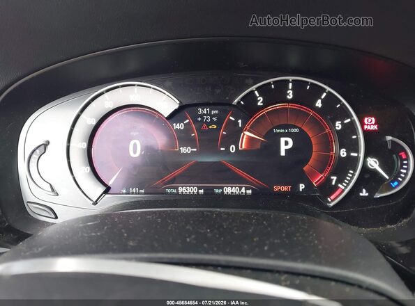 WBAJA7C35HWA70876 2017 BMW 5 SERIES Black Vista de los asientos traseros