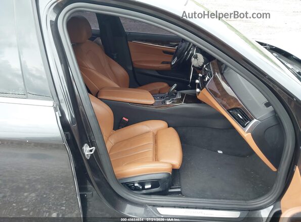 WBAJA7C35HWA70876 2017 BMW 5 SERIES Black Vista interior delantera