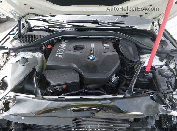 WBAJA7C36HG904807 2017 BMW 5 SERIES White უკანა ხედი