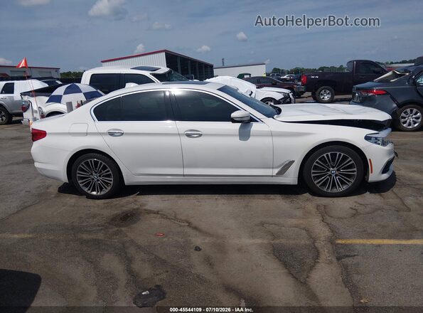 WBAJA7C36HG904807 2017 BMW 5 SERIES White უკანა სალონის ხედი