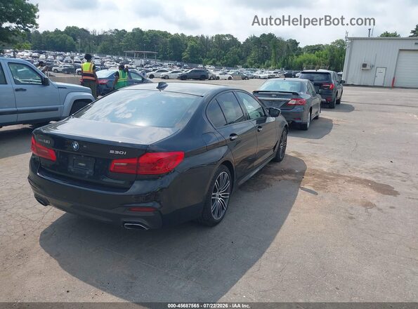 WBAJA7C39HG905708 2017 BMW 5 SERIES Черный Задняя правая четверть
