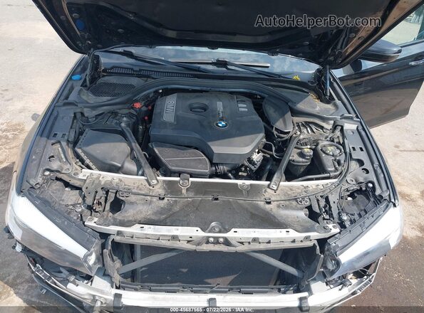 WBAJA7C39HG905708 2017 BMW 5 SERIES Черный Вид сзади