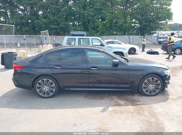 WBAJA7C39HG905708 2017 BMW 5 SERIES Черный Панорамный вид салона 360°