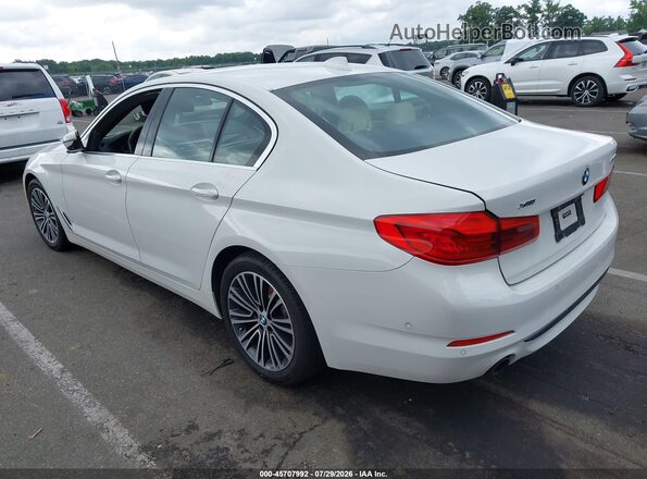 WBAJA7C53KWW13633 2019 BMW 5 SERIES White Հետևի ձախ
