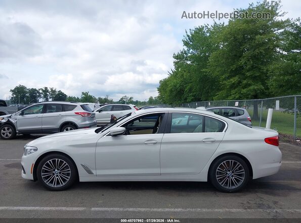 WBAJA7C53KWW13633 2019 BMW 5 SERIES White Սալոնի հետևի տեսք