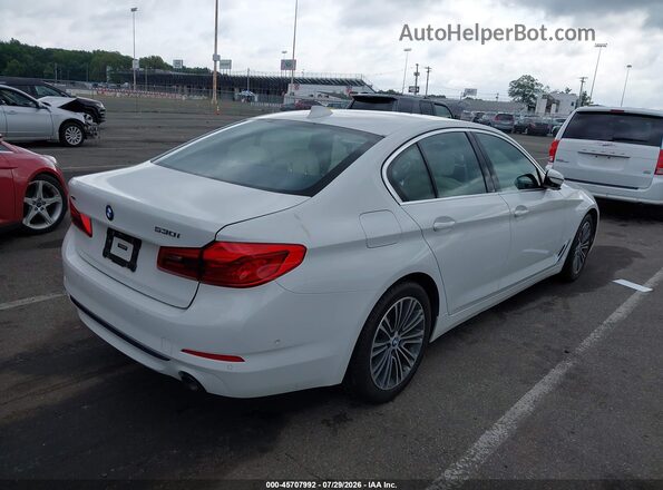 WBAJA7C53KWW13633 2019 BMW 5 SERIES White Հետևի աջ