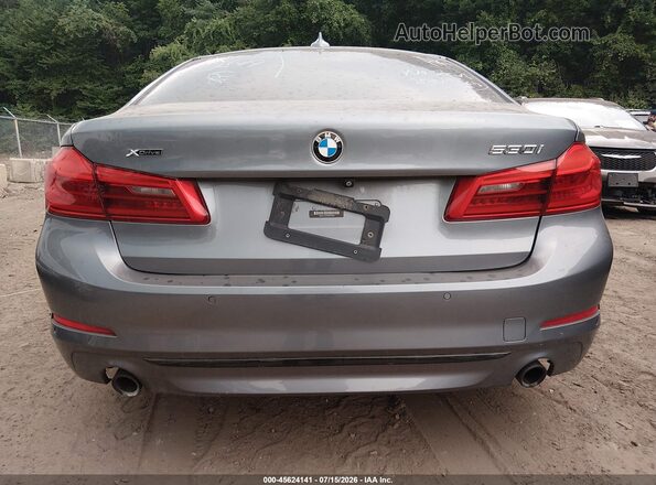 WBAJA7C55KWW20082 2019 BMW 5 SERIES Gray 