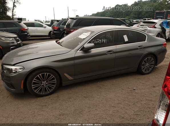WBAJA7C55KWW20082 2019 BMW 5 SERIES Gray Widok wnętrza 360 stopni