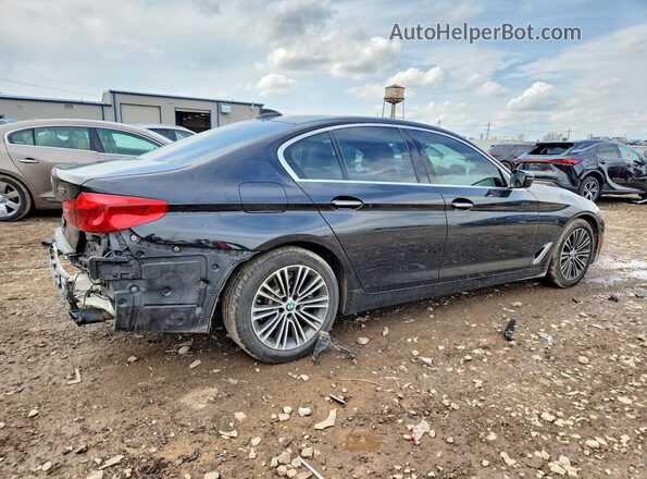 WBAJA7C58JWC75194 2018 BMW 5 SERIES Black Tył prawy