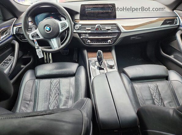 WBAJA9C00LCD06815 2020 BMW 5 SERIES Черный Вид панели приборов