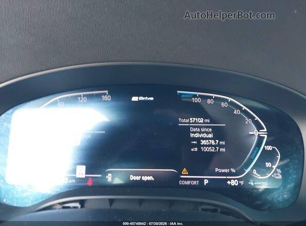 WBAJA9C00LCD38891 2020 BMW 5 SERIES Black Հետևի նստատեղերի տեսք