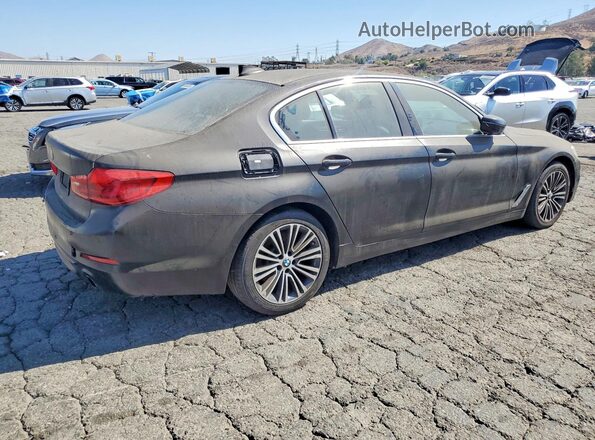 WBAJA9C07LB399822 2020 BMW 5 SERIES Black უკანა მარჯვენა