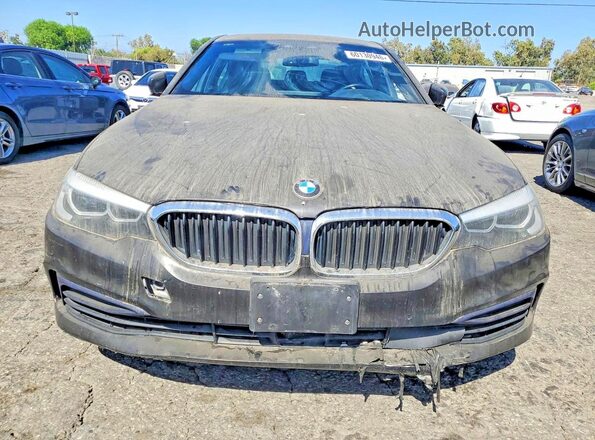 WBAJA9C07LB399822 2020 BMW 5 SERIES Black წინა ხედი
